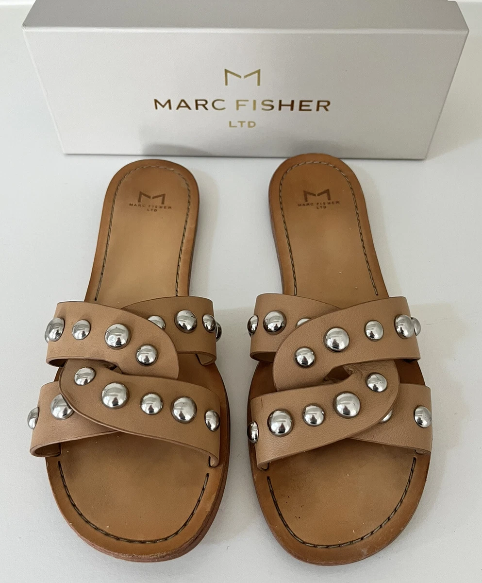 Marc fisher pagie slide sandal sale
