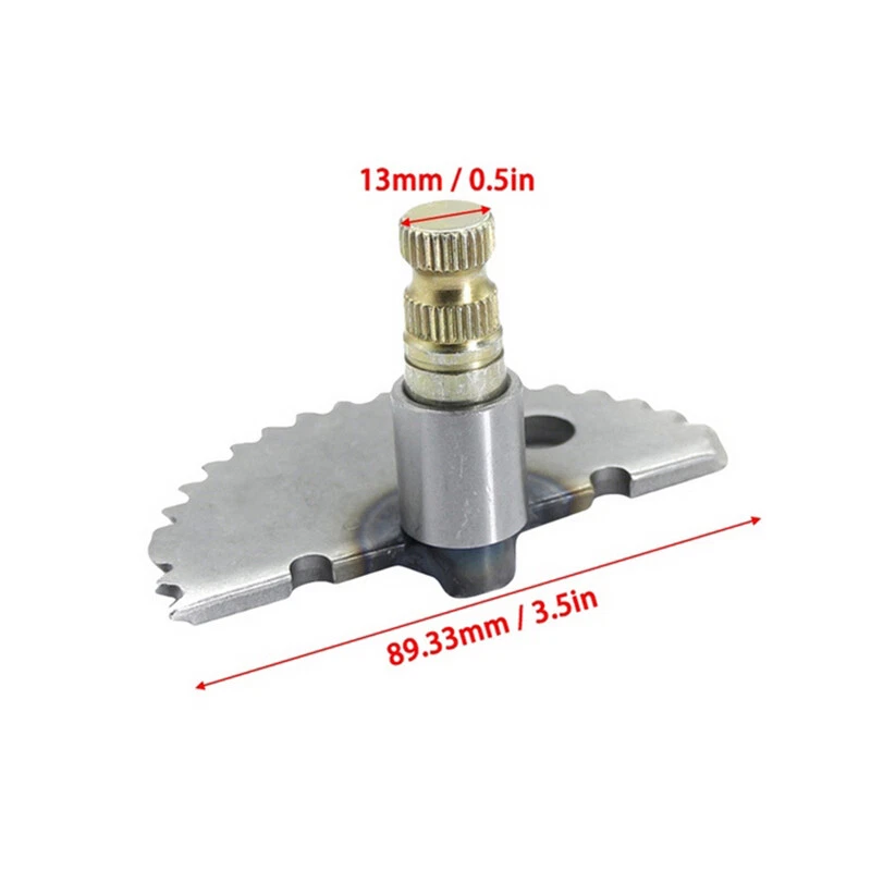 Eje de arranque de acero/motocicleta/engranaje de resorte motor de piñón de arranque/accesorios Foto 2 de 4