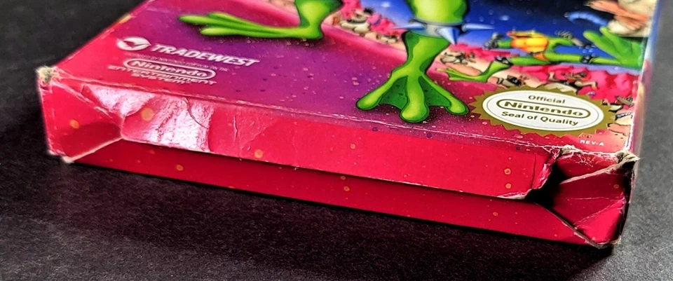 Battletoads (Nintendo Entertainment System NES, 1991) w Box No Manual - Image 3 of 4