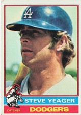 Steve Yeager 1976 TOPPS Baseball Card #515