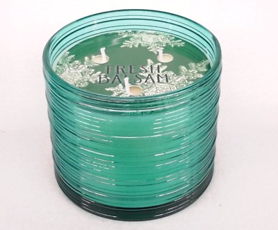 1 Bath & Body Works FRESH BALSAM 3-Wick Scented Candle 14.5 oz