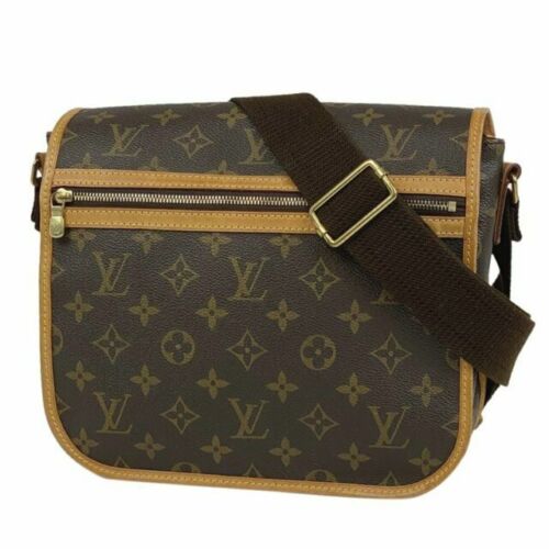 Auth LOUIS VUITTON Monogram Messenger Bosphore PM MI1016 Crossbody