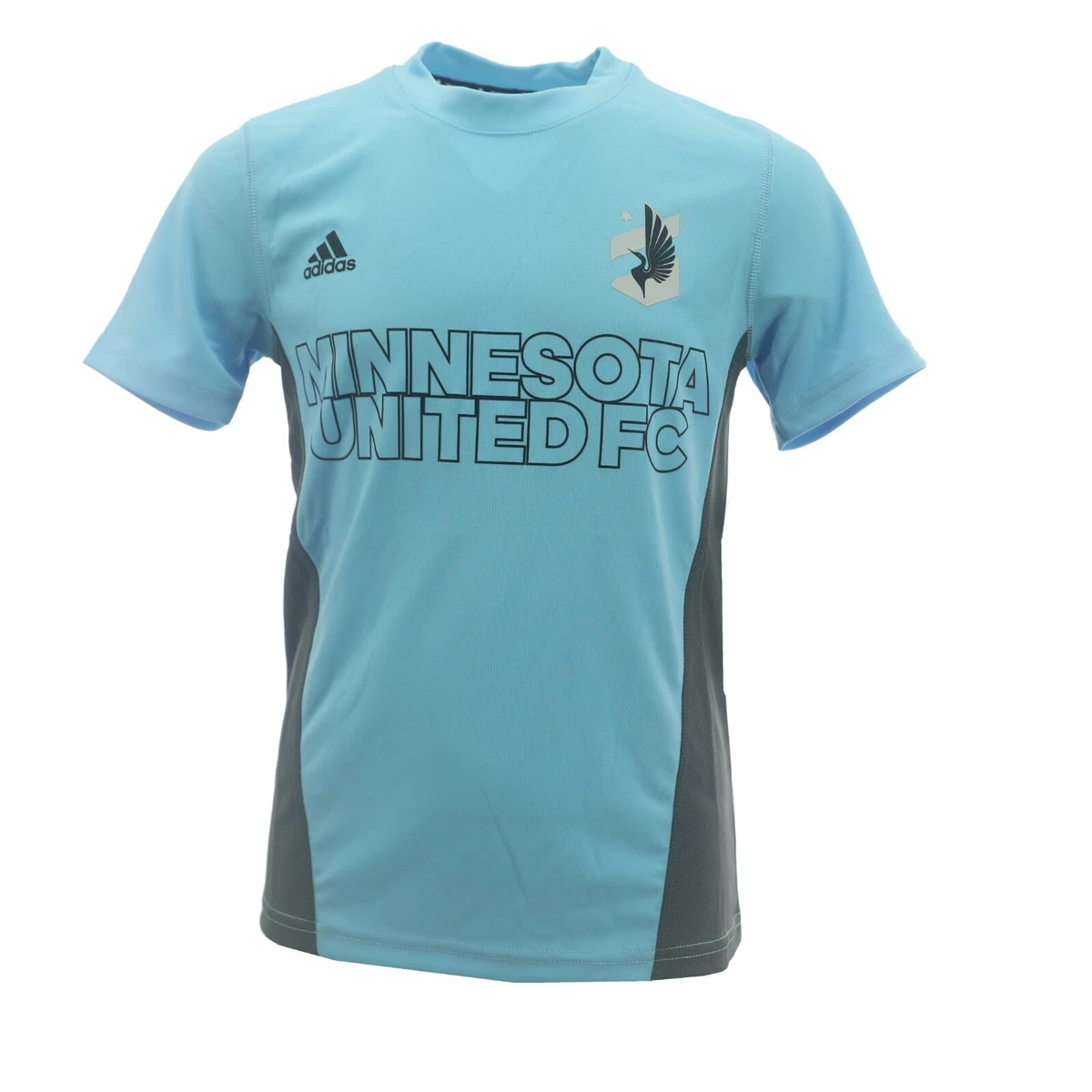 Minnesota United FC Official MLS Adidas Kids Youth Size Athletic Jersey New Tags