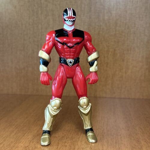 Vtg 2000 Bandai Power Rangers Time Force Quantum Strata Cycle Driver Red Ranger - Picture 1 of 12