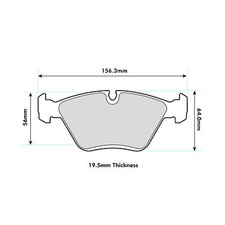 Pagid RSL29 Bremsbeläge vorne für BMW Inc 1, 3, 5, 7er & Z3, Z4