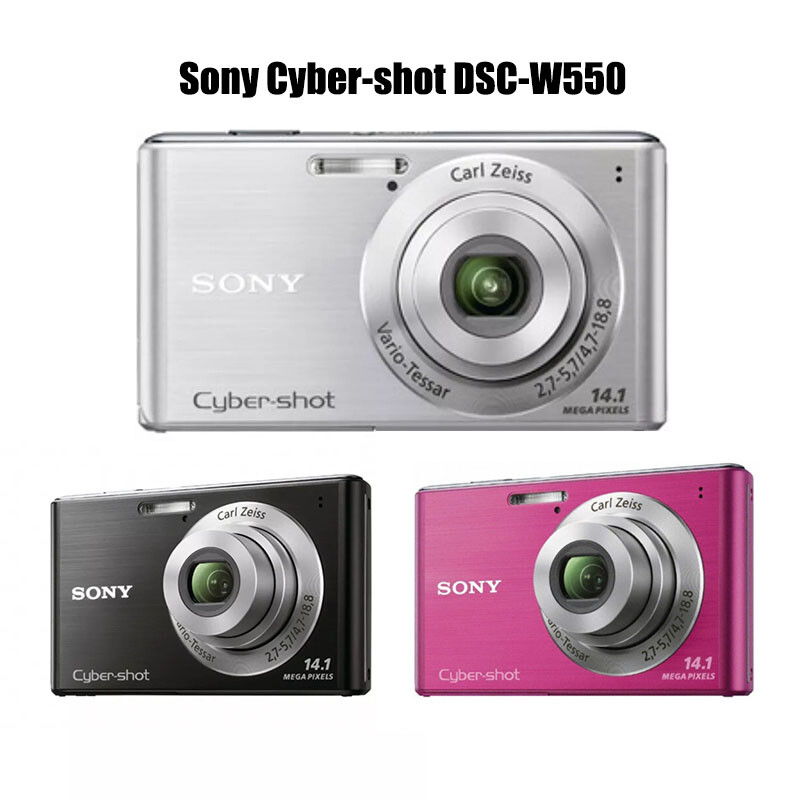 SONY Cyber-shot Digital Camera DSC-W550 14.1 MP 4x Optical