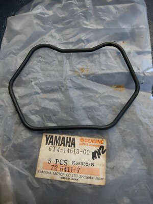 NOS Yamaha Exhaust Gasket – 6T4-14613-00, Made In USA, Fits Multiple Models