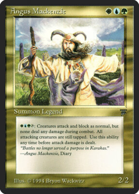 Angus Mackenzie Legends - Lightly Played | eBay