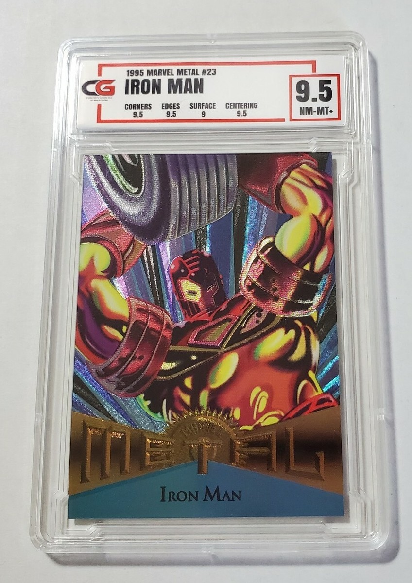 MARVEL - アイアンマン 1995 Marvel Metal - #23 Iron Man - PSA 10 GEM MINT | eBay
