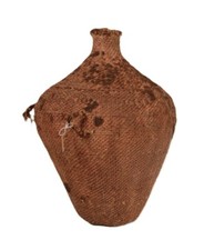 Paiute Pitched Basket Water Jug