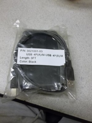 NEW GMI Tech USB Key Interface 3021001-03 3FT Black *FREE SHIPPING*