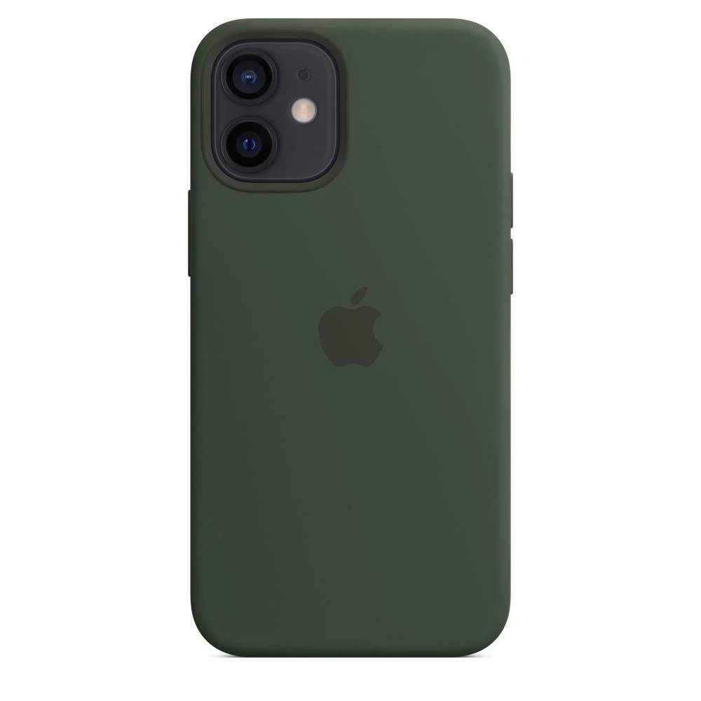 HONLEN Custodia In Silicone Opaco Per IPhone 15 (6,1 Pollici) Con Supporto Ad Anello Rotante E Base Magnetica - Colore Verde Militare