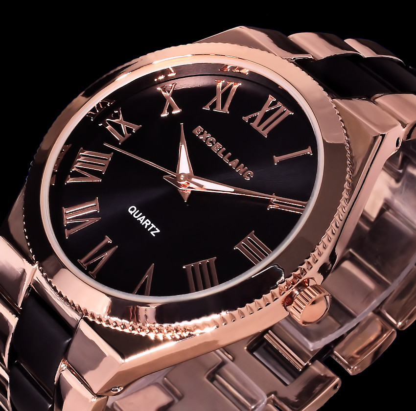 Liebeskind Armbanduhr Schwarz Rosegold Armbanduhr 0217 Mq