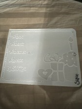 Sizzix Invitation Embossing Folder