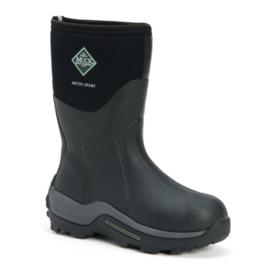 Muck Men's Arctic Sport Mid - Black ASM000