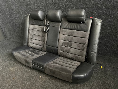 LEDER ALCANTARA Rücksitzbank Audi A6 4B Ausstattung Sitz hinten schwarz