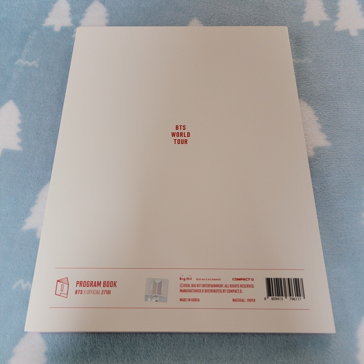 BTS 2018 LOVE YOURSELF Program Book Official(3(1 | eBay