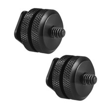 2pcs Type 1/4"-20 Tripod Screw Flash Hot Shoe Mount For DSLR Camera I5B7