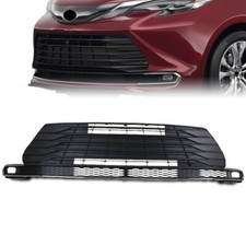 For 21-23 Toyota Sienna Xle Front Bumper Lower Grille Grill Insert Blackchrome For 21-23 Toyota Sienna Xle Front Bumper Lower Grille Grill Insert Blackchrome