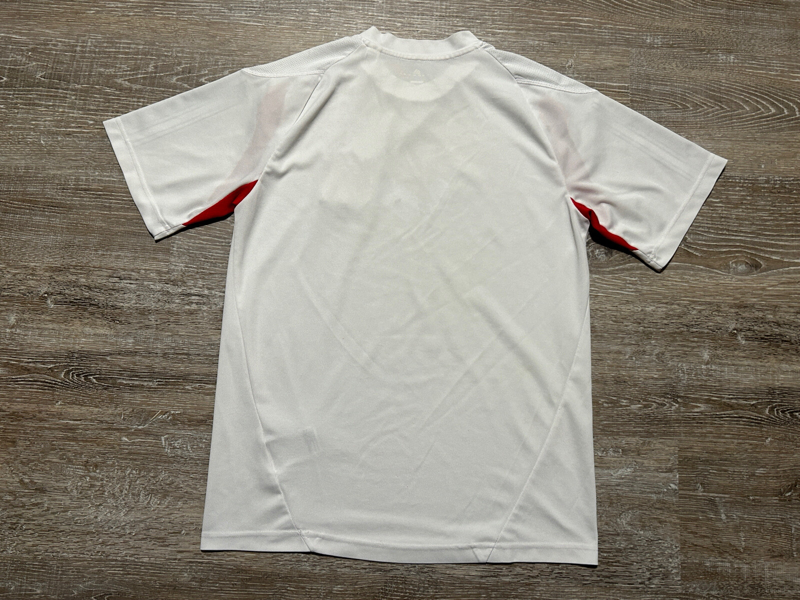 Adidas 2011 MLS Chicago Fire Soccer Jersey Blank Mens Small Training White Logo thumbnail 7