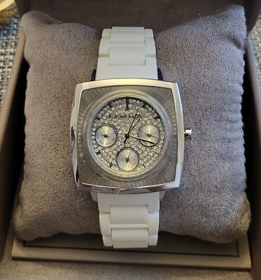 BCBG MaxAzria White Watch BCBG MaxAzria White Watch | eBay main image 2
