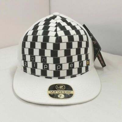 vz cap Vonzipper cafe wall cap white Skatercap Gr. L/XL Neu Gastlando