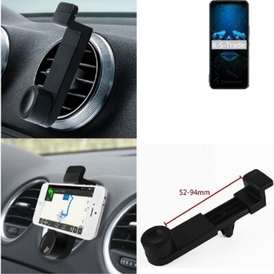 Handyhalterung Lüftungsschlitz Auto-Halter für Asus ROG Phone 5 KFZ Auto Unive