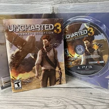 Uncharted 3: Drake's Deception (Sony PlayStation 3, 2011) CIB Tested!