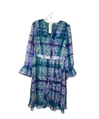 NWT Soft Surroundings Women Carriage Court Lined Long Sleeve Dress Size Med