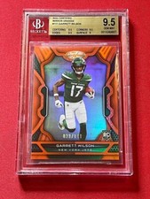 2022 Certified GARRETT WILSON 111 RC Rookie Orange Mirror /149 BGS 9.5 JETS