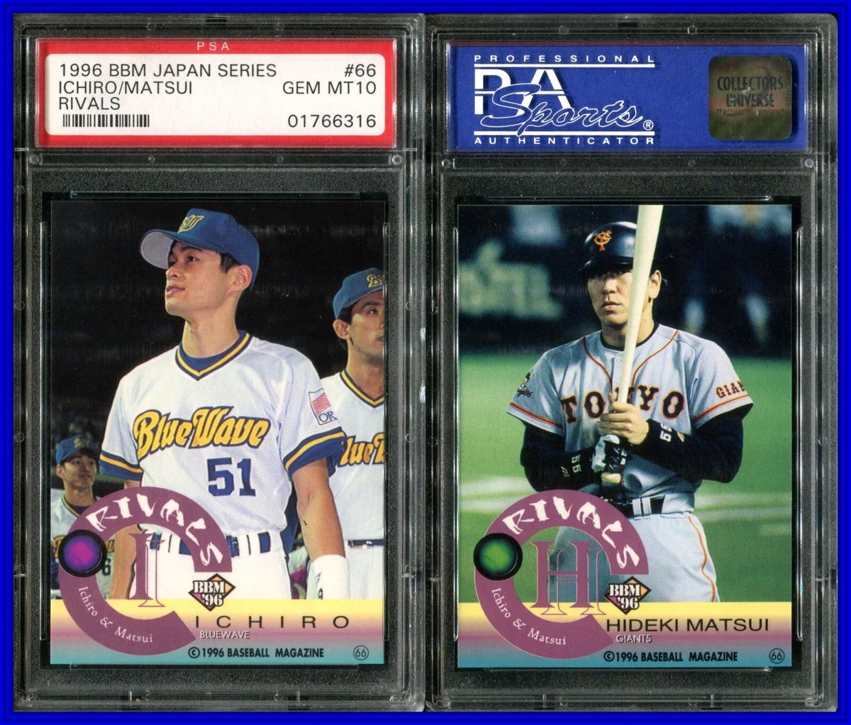 1996 BBM - Hideki Matsui Ichiro Suzuki #66 for sale | eBay