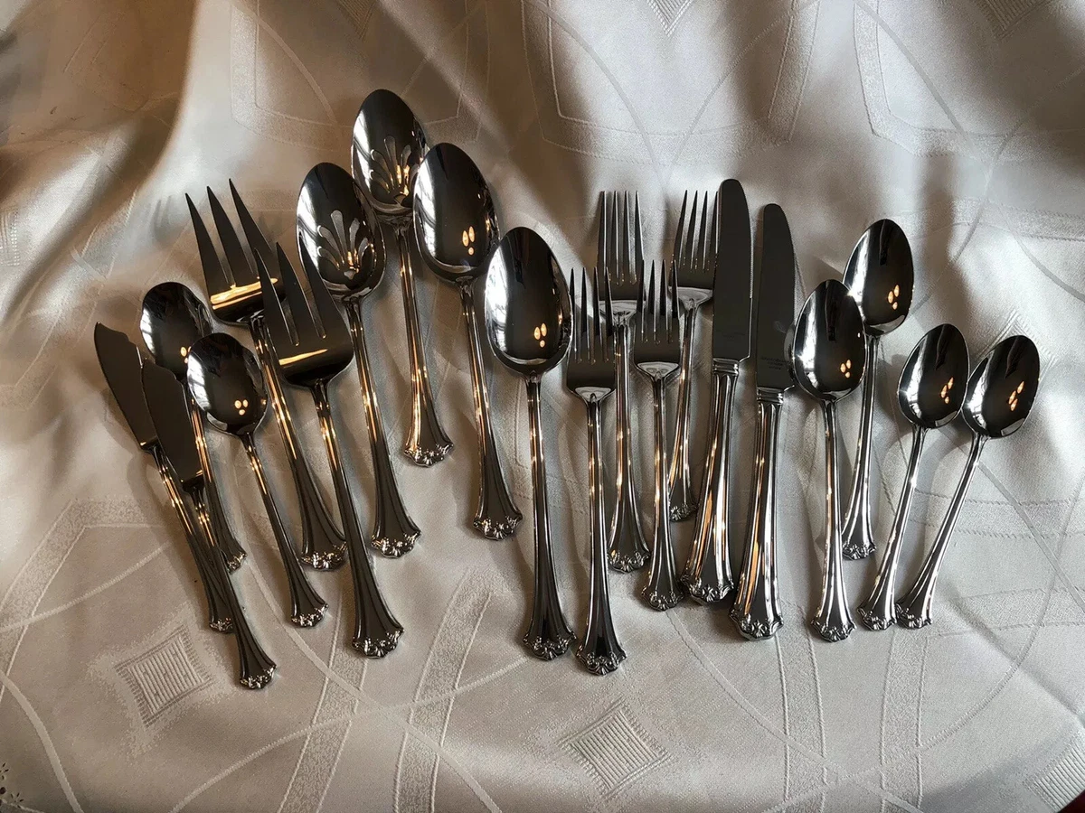 Reed barton stainless flatware sale