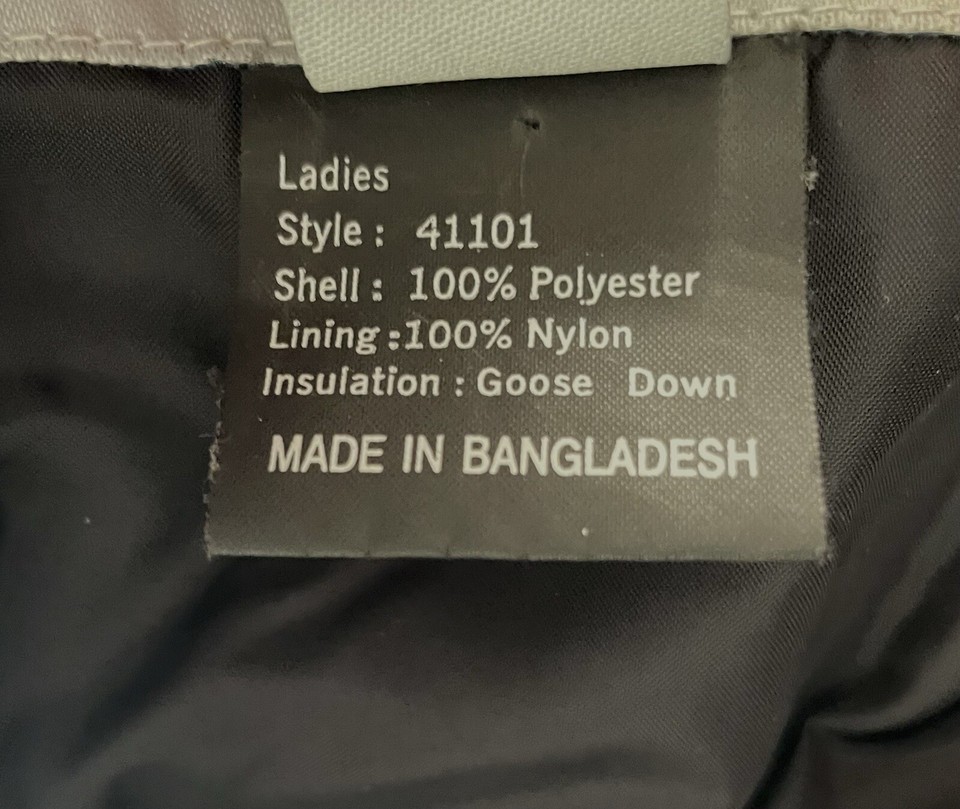 Obermeyer Red Goose Down Ski Coat Womens Puffer Winter Jacket Sz 8 eBay