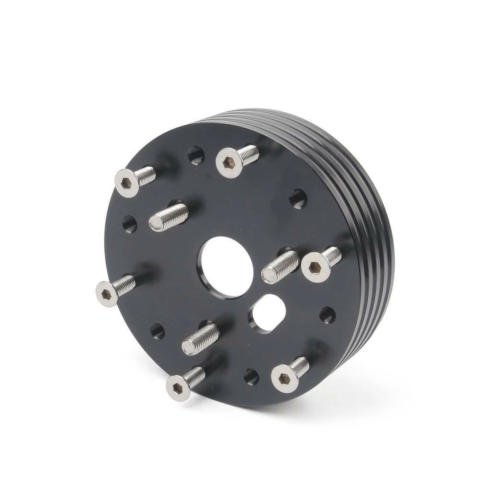 Black 1" Steering Wheel Hub Adapter Spacer For 6 Hole Fit Grant APC 3 Hole - Изображение 4 из 4