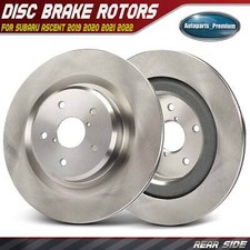 331mm Rear Left & Right Disc Brake Rotors for Subaru Ascent 2019 2020 2021 2022
