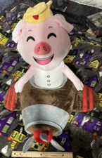 * Youtooz Technoblade Technoplane Plush 2ft W/Plane Airplane Set W/Tag No Jacket