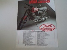 advertising Advertising 1982 MOTO JAWA 350/634