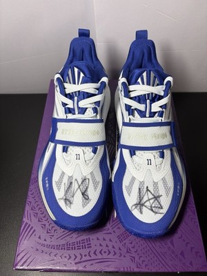 Kyrie Irving Signed ANTA KAI 1 Duke Shoes Autographed Mavericks