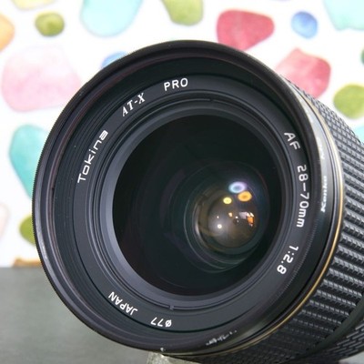 Tokina AT-X PRO 28-80mm F2.8 for Sony w/Front cap,Rear cap,Lens