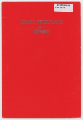 GIRARD-PERREGAUX Ferrari 275 GTB Open Blank Watch Certificate