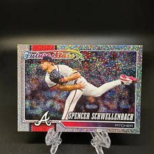 2026 Topps Series 1 Celebration Spencer Schwellenbach Confetti Foil #306 Braves