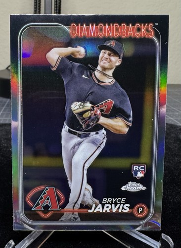 2024 Topps Chrome - Bryce Jarvis Refractor RC #75 Arizona Diamondbacks - Picture 1 of 2