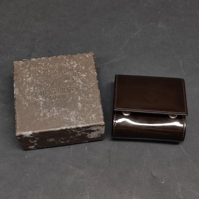Original Schmuckschatulle gemarkt Patek Philippe Geneve Blumen