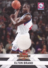 Elton Brand 2010-11 panini threads jersey relic 377/399 76ers