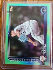 2025 Topps NPB Kaima Taira AQUA FOIL #118 Samurai Japan Saitama Seibu Lions WBC