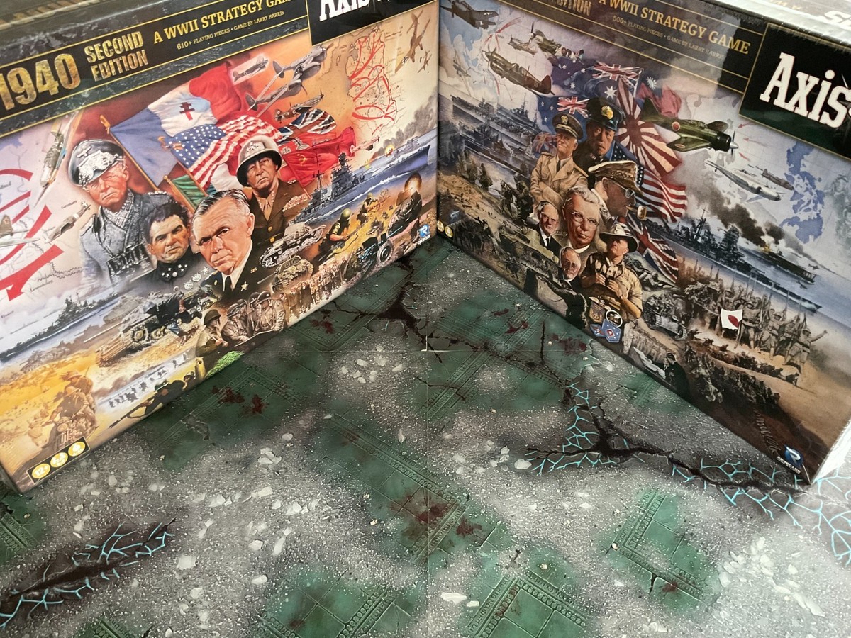 Axis & Allies PACIFIC & EUROPE 1940 2nd ed. Board Game two