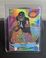 2025 Topps Chrome Football Walter Payton UL-30 Urban Legends SSP Case Hit