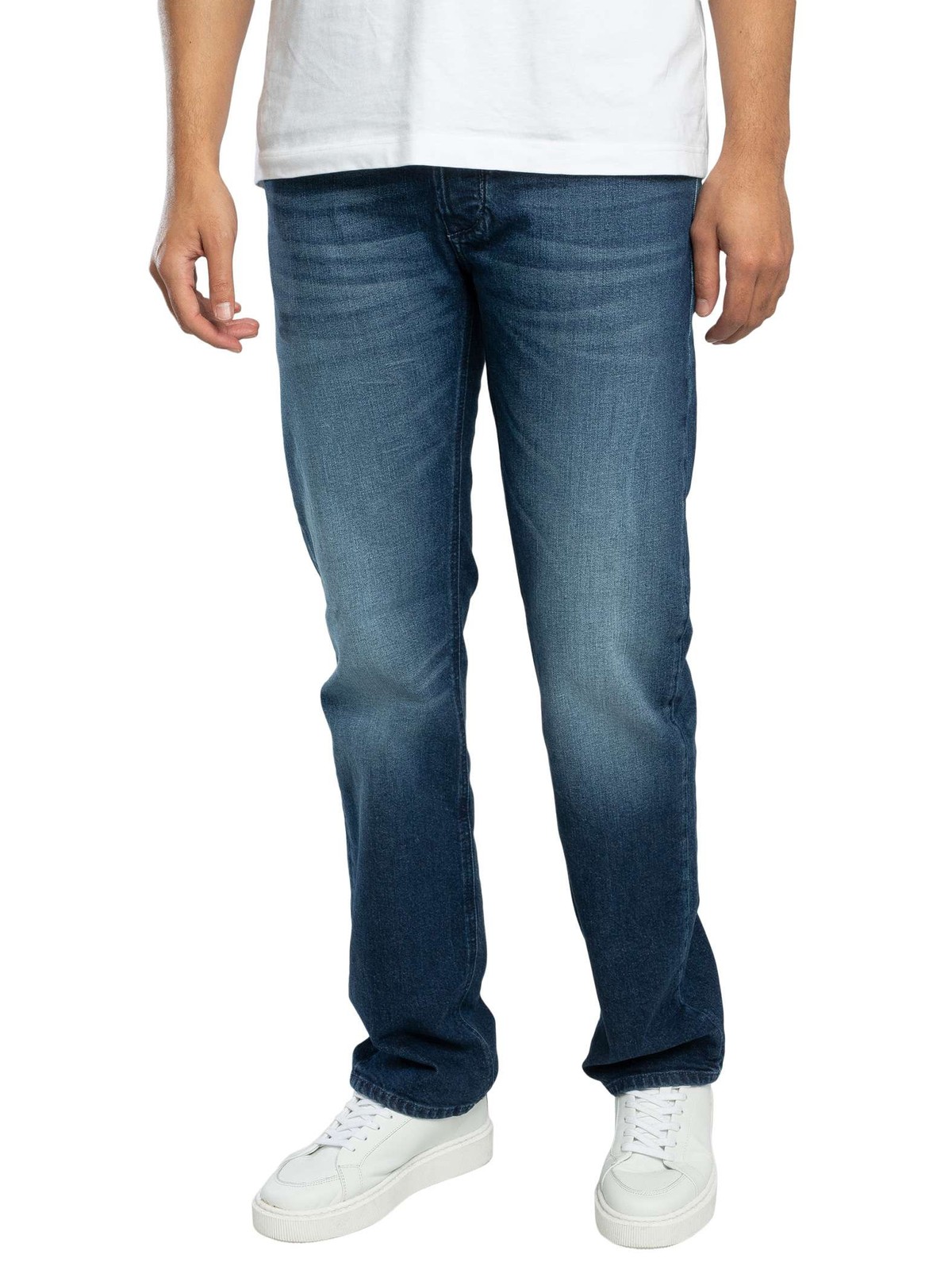 Diesel Men's Dark Blue 1985 Larkee Regular Jeans - Image 2
