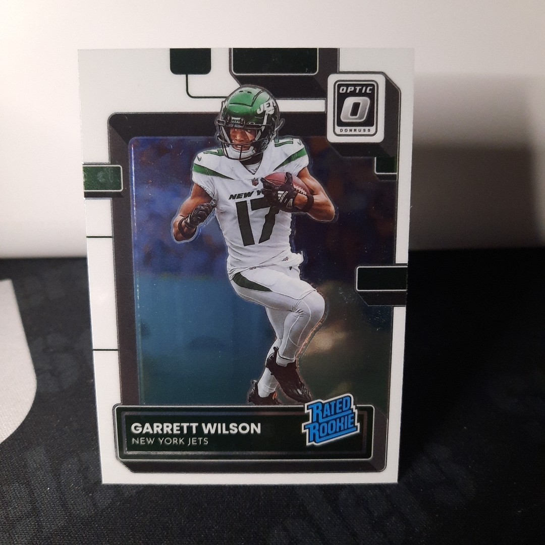 2022 Panini Donruss Optic - Rated Rookie #206 Garrett Wilson (RC) New York Jets
