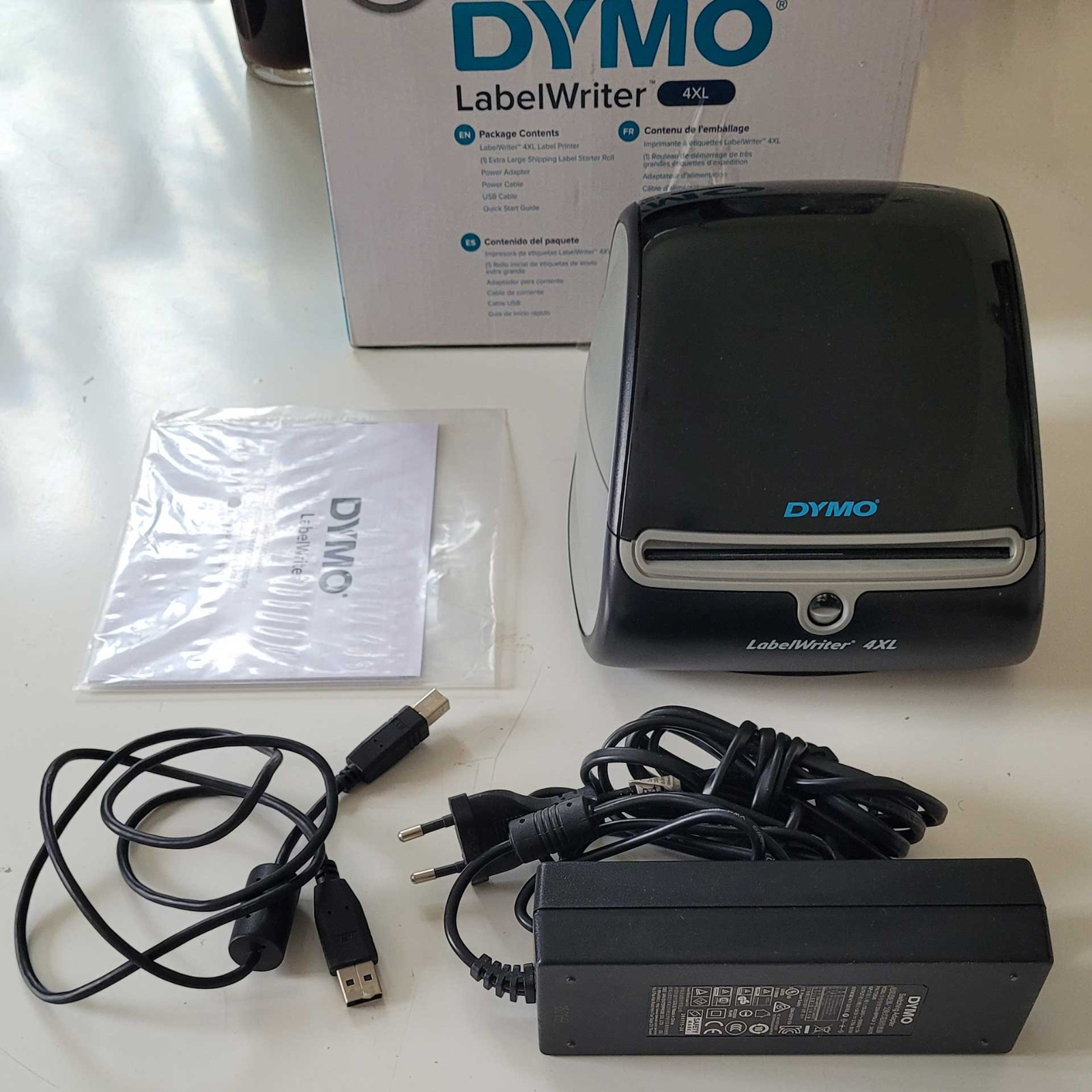 Imprimante d'étiquettes extra-larges DYMO LabelWriter 4XL à haute résolution thermique 300 ppp